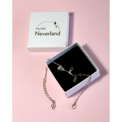 New Pulsera Rosa Encantada Bella y Bestia Disney Little Neverland Películas Y Personajes De Disney ·La Bella Y La Bestia|Joyas Disney