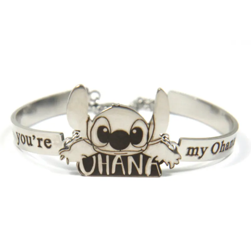 My Little Neverland Películas Y Personajes De Disney ·Lilo Y Stitch|Joyas Disney^Pulsera Stitch Disney Ohana