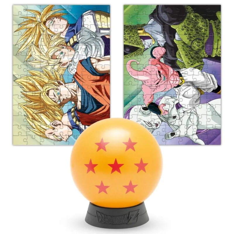 Grupo Erik Figuras Dragon Ball^Puzzle 98 Piezas Dragon Ball Z Bola 7 Estrellas Coleccionable