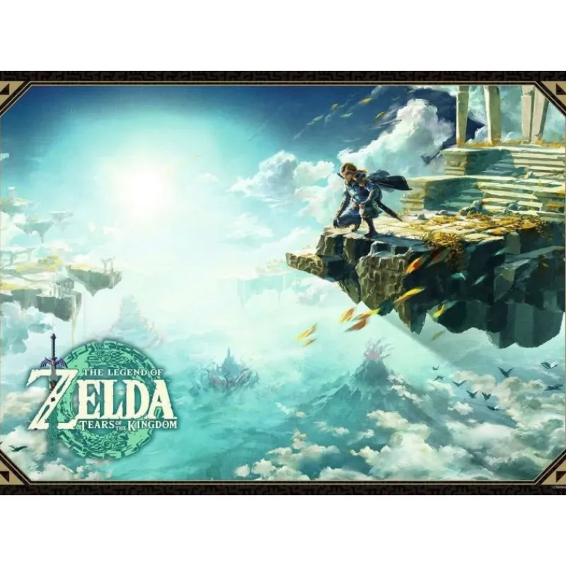 Online Puzzle 1000 piezas The Legend of Zelda Tears of the Kingdom Regalos Y Coleccionismo Para Gamers - Cosas De Videojuegos Míticos|Regalos Zelda