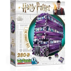 Wrebbit Juegos, Peluches Y Chuches ^Puzzle 3D Harry Potter Autobús Nocturno 280 piezas