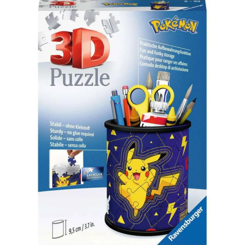 Heo Más Regalos De Pokemon|Regalos Y Coleccionismo Para Gamers - Cosas De Videojuegos Míticos^Puzzle 3D Portalápices Pokémon