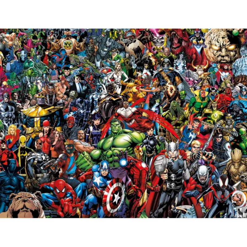 Online Puzzle Imposible Marvel 1000 piezas Niños Marvel Y Dc Para Niños|Más Regalos De Marvel