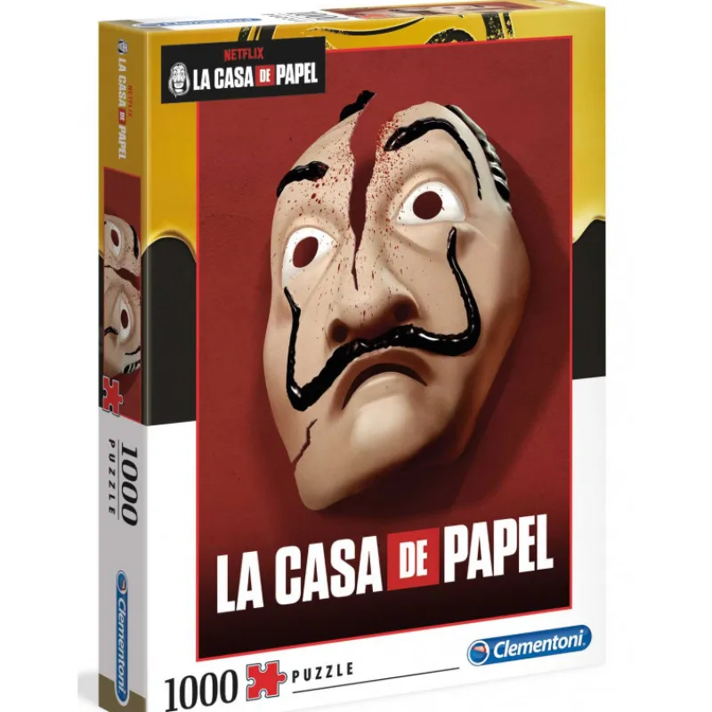 Paladone Products La Casa De Papel^Puzzle La Casa de Papel 1000 pcs máscara