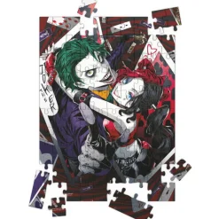 SD Toys Regalos De Villanos Dc|Más Regalos De Dc^Puzzle lenticular Joker y Harley Quinn DC Comics 100 piezas