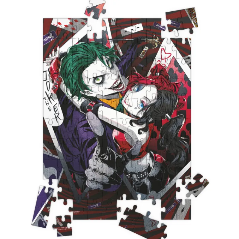 SD Toys Regalos De Villanos Dc|Más Regalos De Dc^Puzzle lenticular Joker y Harley Quinn DC Comics 100 piezas