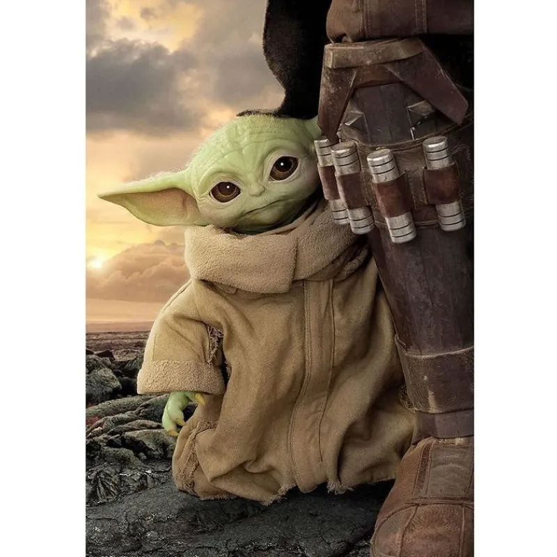 Fabricante provisional The Mandalorian^Puzzle Libro Lenticular 3D Star Wars The Mandalorian 300 Piezas