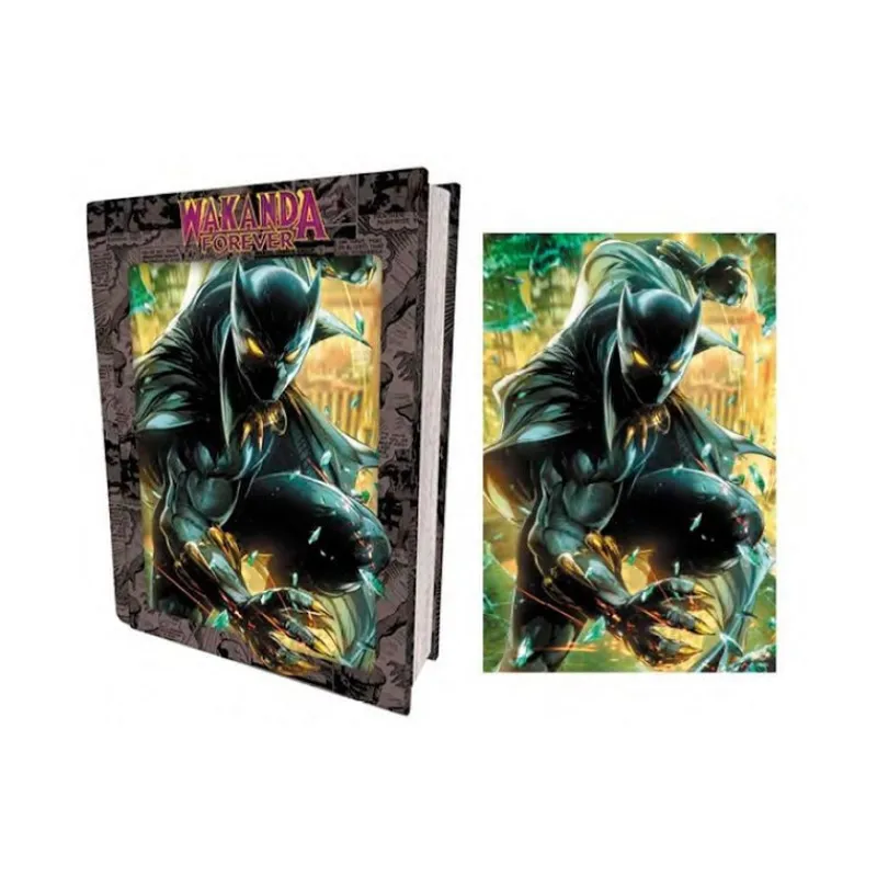 Prime 3D Puzzles Superhéroes Marvel|Más Regalos De Marvel^Puzzle Libro Lenticular Marvel Wakanda Forever