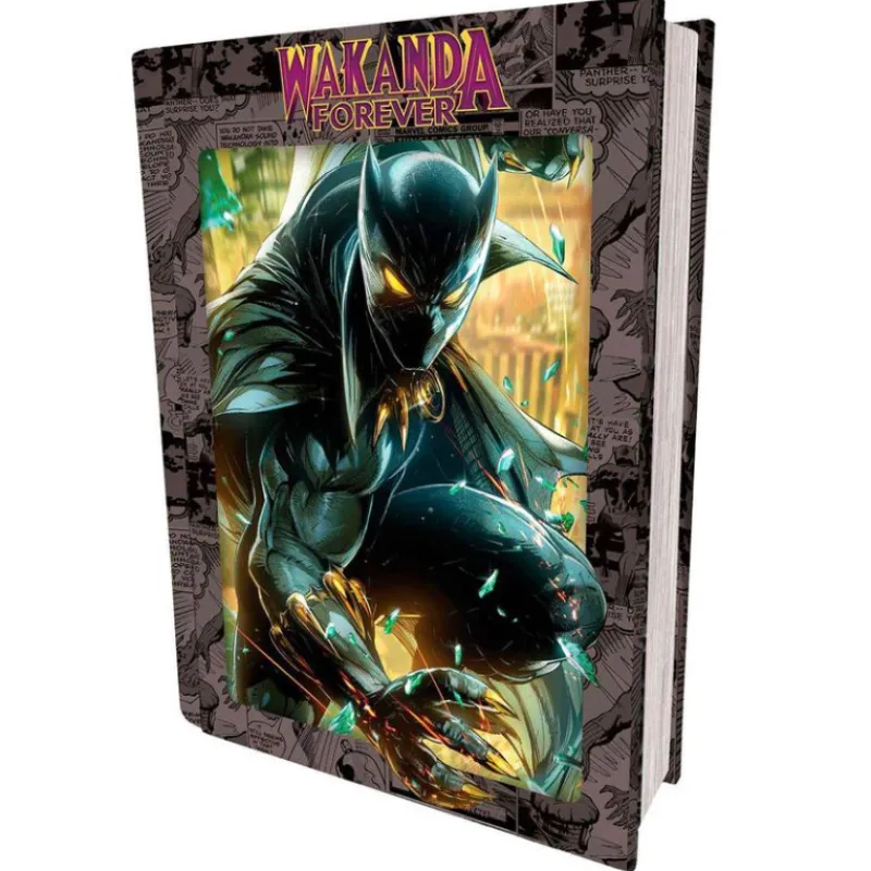 Prime 3D Puzzles Superhéroes Marvel|Más Regalos De Marvel^Puzzle Libro Lenticular Marvel Wakanda Forever