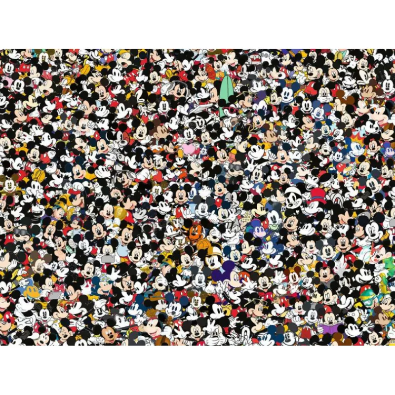 Heo Películas Y Personajes De Disney ·Mickey & Minnie^Puzzle Mickey Mouse 1000 piezas Disney Challenge