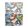 Fabricante provisional Superhéroes Marvel^Puzzle para rascar Prime 3D de Marvel Collage 150 piezas