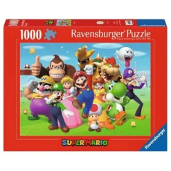 Ravensburger Más Regalos De Super Mario |Hogar Super Mario^Puzzle Super Mario 1000 piezas -