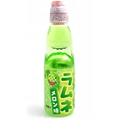 Otros Fabricantes Chuches Japonesas^Ramune sabor Melón Refresco 200 ml Hata-Kosen