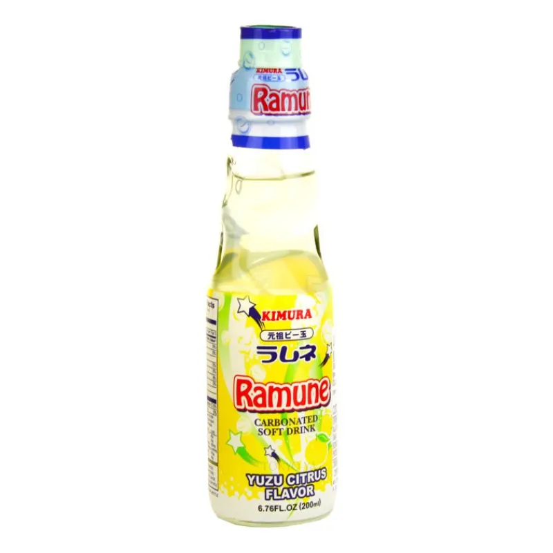 Hot Ramune sabor Yuzu Refresco 200 ml Chuches Japonesas