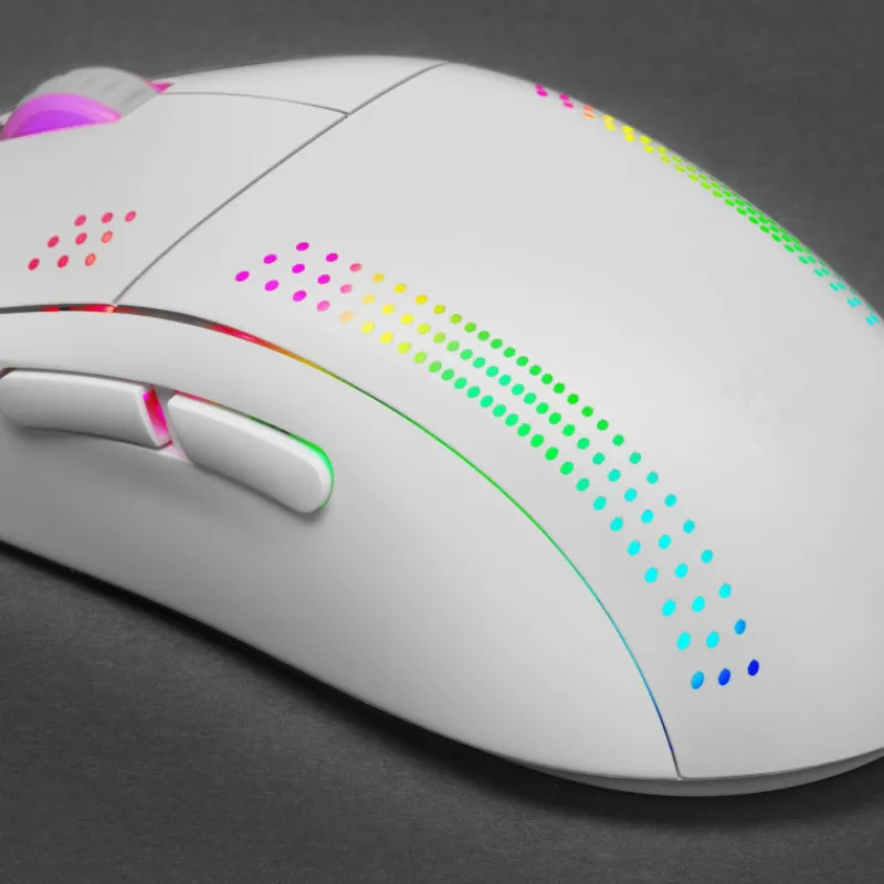 Mars Gaming Regalos Y Coleccionismo Para Gamers - Cosas De Videojuegos Míticos|Descuentos Gaming^Ratón blanco Ultraligero MMPRO 32K DPI