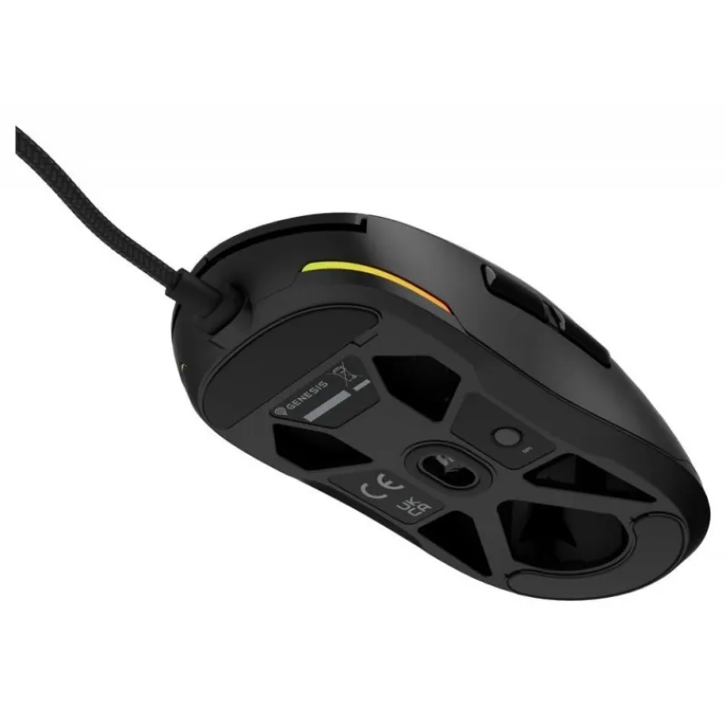 Sale Ratón Gaming Krypton 660 Negro USB RGB Gaming De Colores|Teclados Y Ratones Gaming