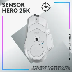 Logitech Teclados Y Ratones Gaming^Ratón Gaming Inalámbrico G G502 X Blanco