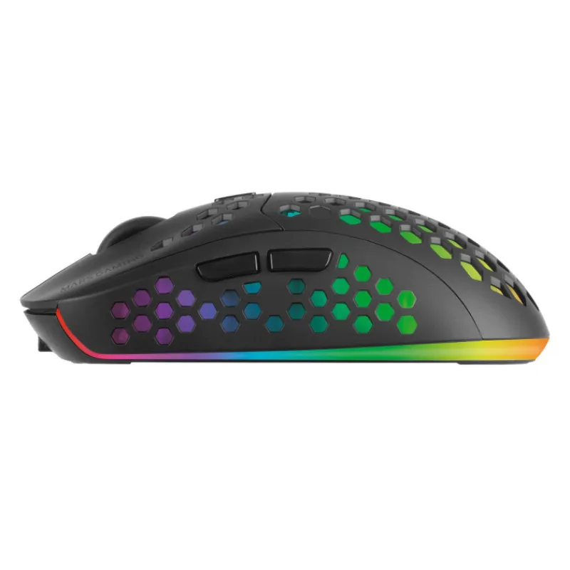 Clearance Ratón Gaming Inalámbrico MMW3 Negro Teclados Y Ratones Gaming