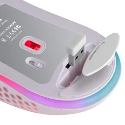 Ratón Gaming Inalámbrico MMW3 Blanco Descuentos Gaming|Gaming De Colores