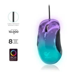 Phoenix technologies Gaming De Colores|Teclados Y Ratones Gaming^Ratón Gaming Phoenix Banshee Transparente RGB