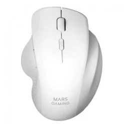 Mars Gaming Teclados Y Ratones Gaming^Ratón inalámbrico ergonómico MMWERGO 3200DPI Blanco