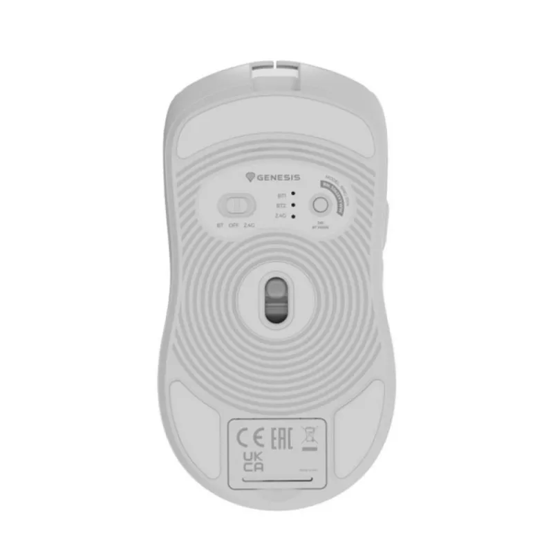 Genesis Teclados Y Ratones Gaming^Ratón inalámbrico gaming Zircon 500 blanco