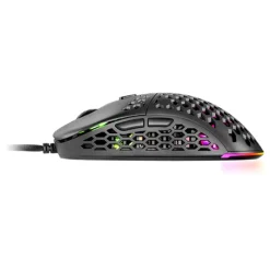 Mars Gaming Gaming De Colores|Teclados Y Ratones Gaming^Ratón óptico MM55 RGB negro ultraligero