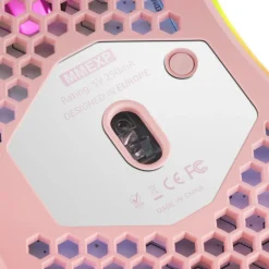 Clearance Ratón Rosa MMEX Rosa 32000 DPI Descuentos Gaming|Regalos Y Coleccionismo Para Gamers - Cosas De Videojuegos Míticos