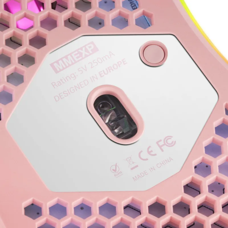 Clearance Ratón Rosa MMEX Rosa 32000 DPI Descuentos Gaming|Regalos Y Coleccionismo Para Gamers - Cosas De Videojuegos Míticos
