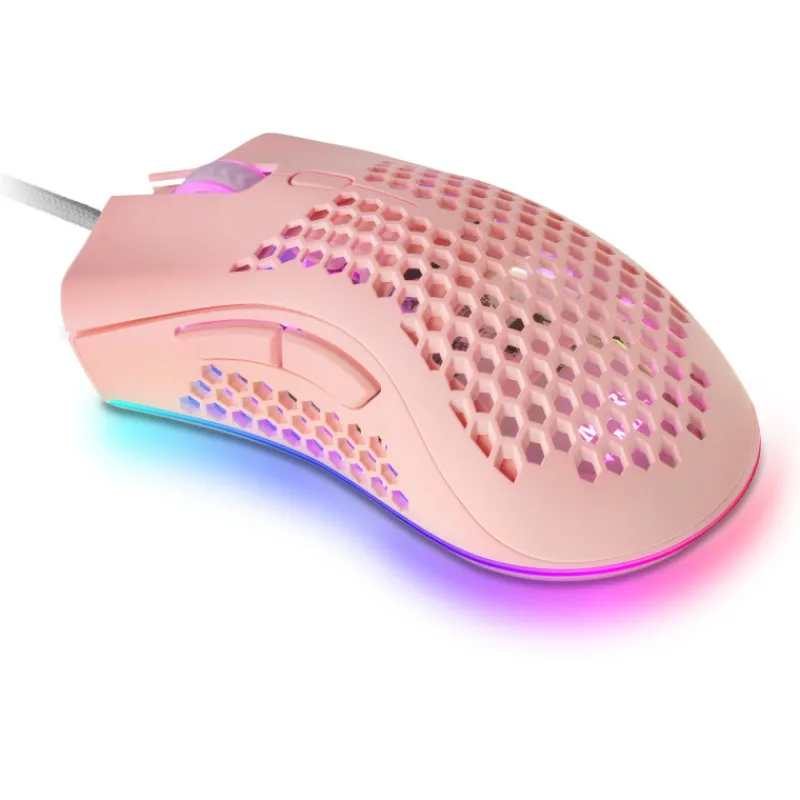 Clearance Ratón Rosa MMEX Rosa 32000 DPI Descuentos Gaming|Regalos Y Coleccionismo Para Gamers - Cosas De Videojuegos Míticos