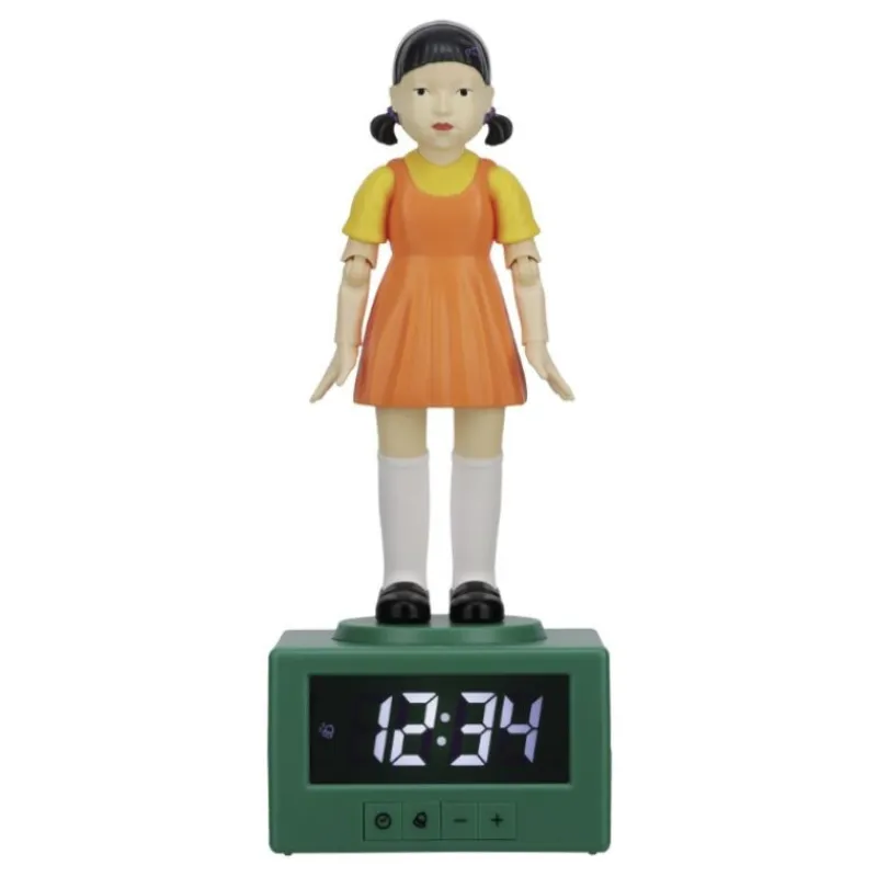 Paladone Products El Juego Del Calamar|Regalos De Otras Series^Reloj Despertador Juego del Calamar