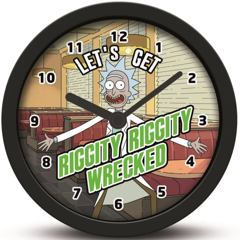 Sale Reloj Despertador Rick & Morty Wrecked Rick And Morty