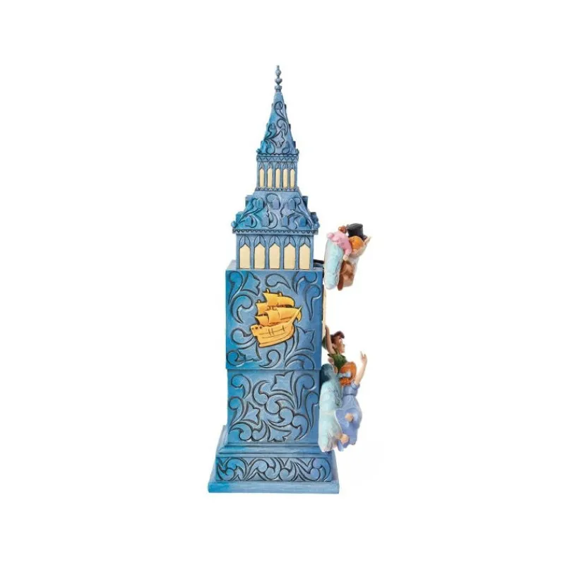Discount Reloj Peter Pan Jim Shore Disney Películas Y Personajes De Disney ·Campanilla Y Peter Pan|Figuras Disney De Colección