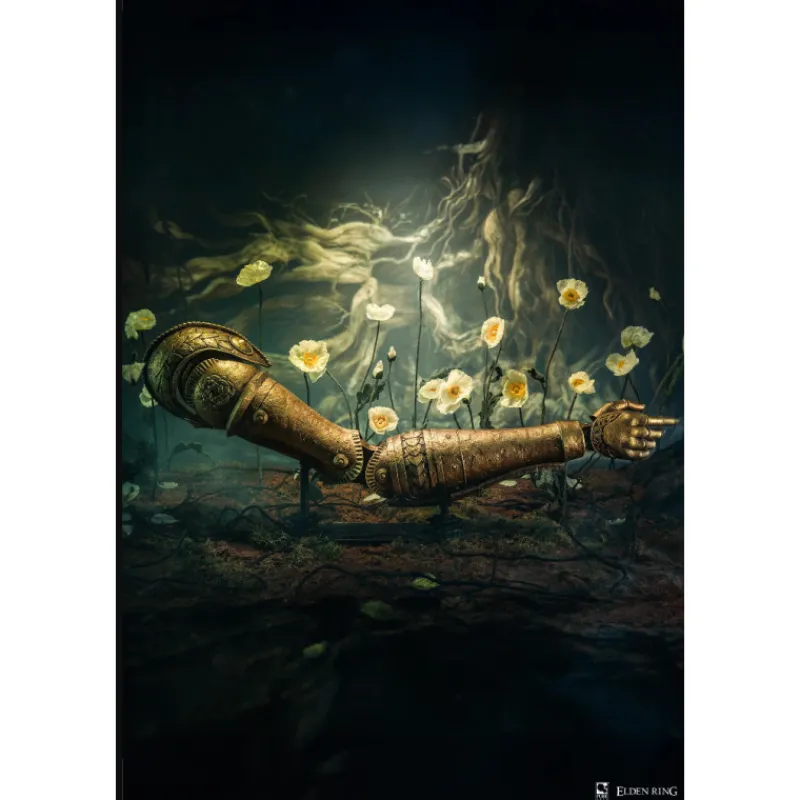 Pure arts Regalos Y Coleccionismo Para Gamers - Cosas De Videojuegos Míticos^Replica Brazo de Malenia Elden Ring