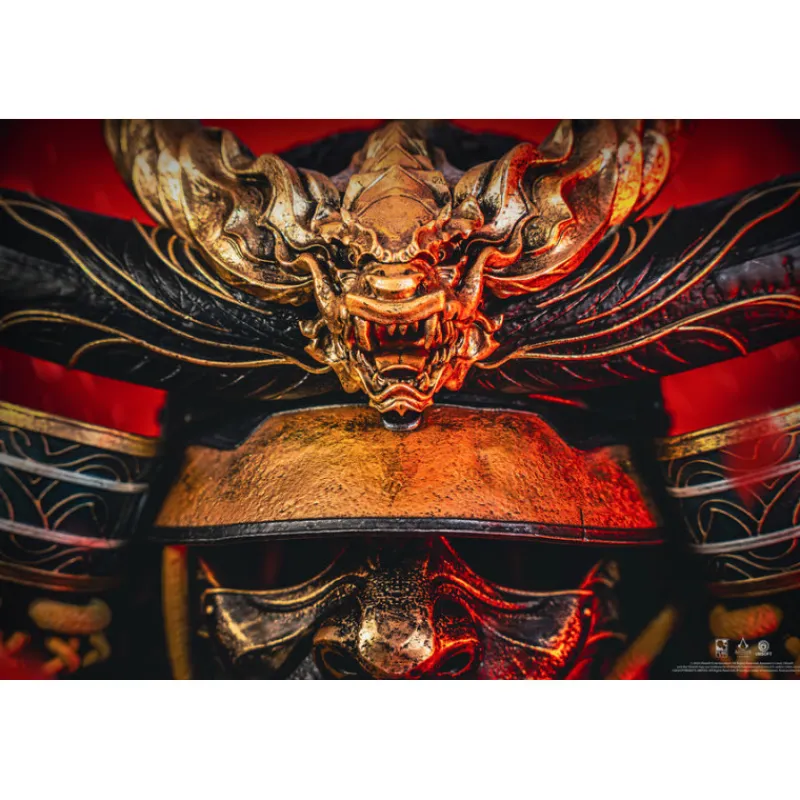 Pure arts Regalos Assassin'S Creed|Regalos Y Coleccionismo Para Gamers - Cosas De Videojuegos Míticos^Replica Casco Yasuke 1/1 Assassins Creed Shadows