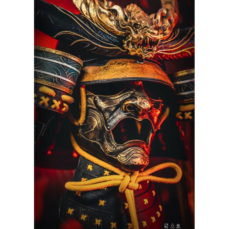 Pure arts Regalos Assassin'S Creed|Regalos Y Coleccionismo Para Gamers - Cosas De Videojuegos Míticos^Replica Casco Yasuke 1/1 Assassins Creed Shadows