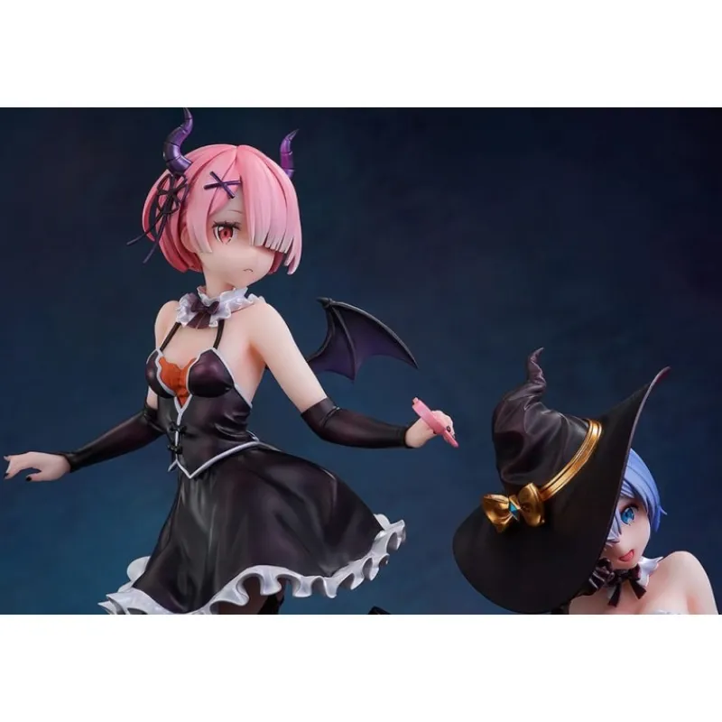 Kadokawa Figuras^Re:ZERO Estatua PVC 26 cm Ram Phantom Night Wizard