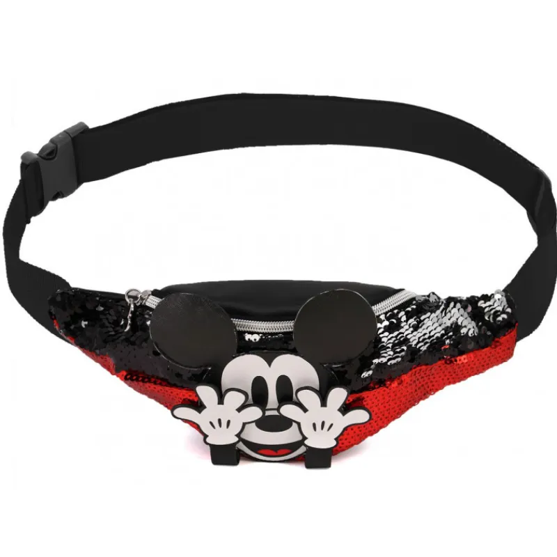 KaracterMania Bolsos Y Carteras Disney^Riñonera Lentejuelas Mickey Disney