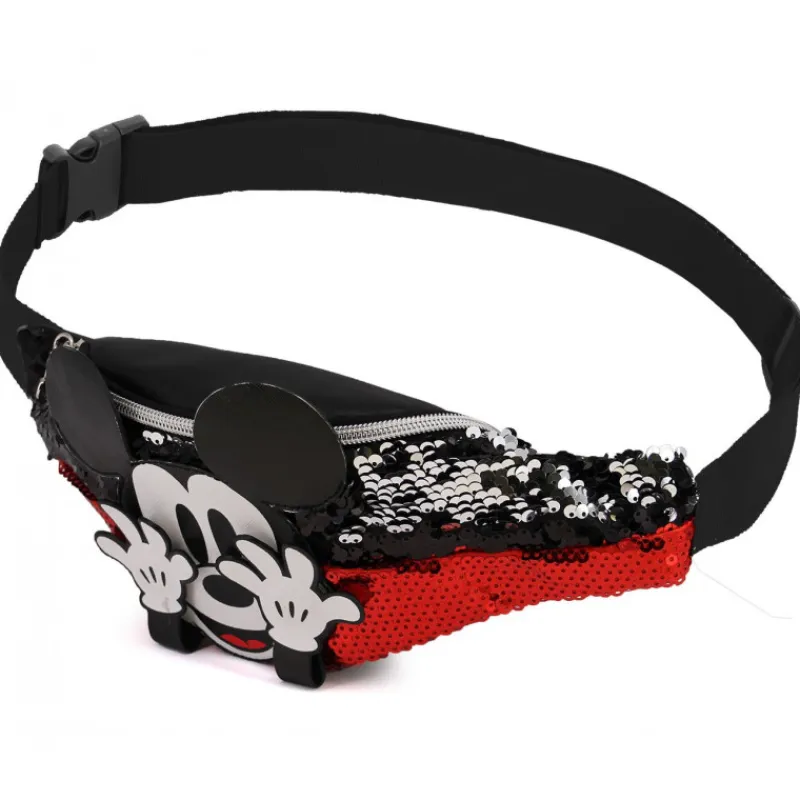 KaracterMania Bolsos Y Carteras Disney^Riñonera Lentejuelas Mickey Disney