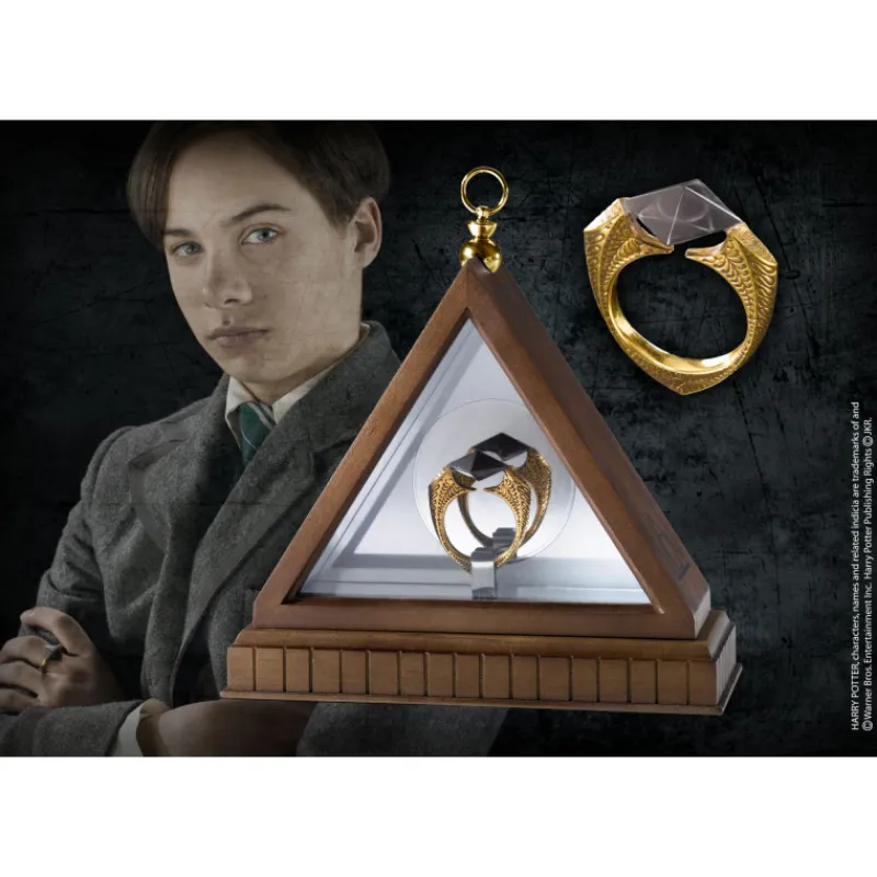 The Noble Collection Replicas Colección Harry Potter|Slytherin^Réplica 1:1 Anillo Voldemort Horrocrux Harry Potter