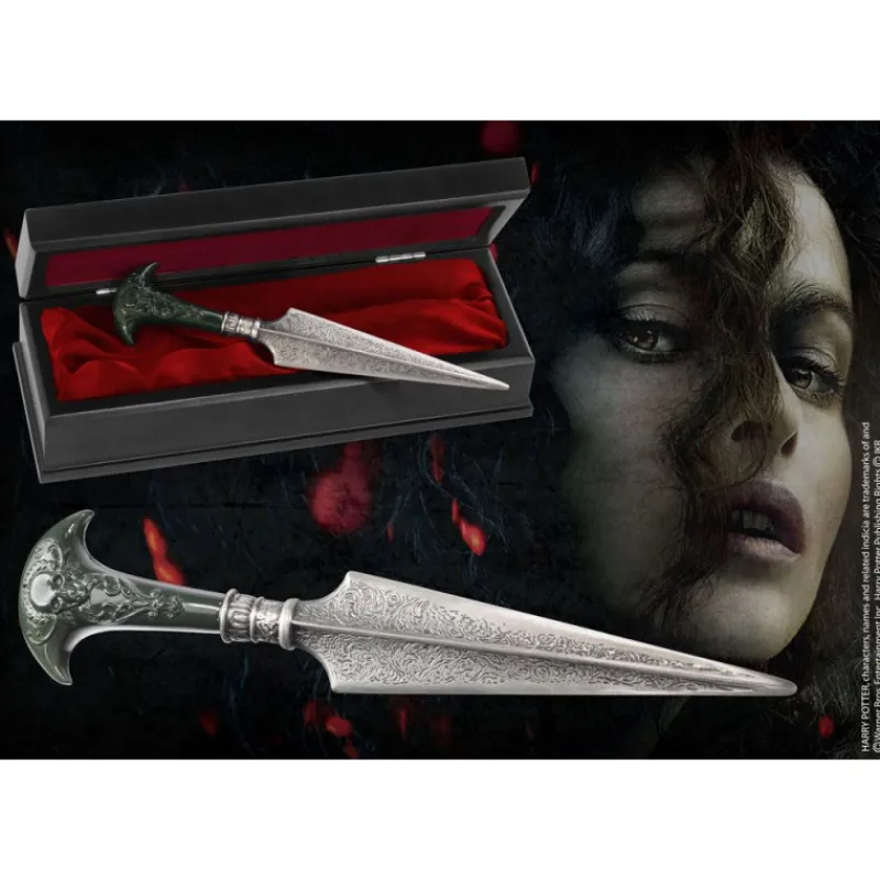 Online Réplica 1:1 Daga de Bellatrix Lestrange Harry Potter Armas, Espadas Y Escudos Disfraces|Replicas Colección Harry Potter