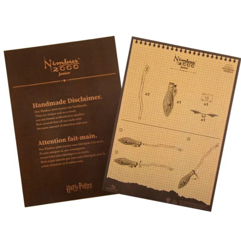 New Réplica 1:2 Escoba Nimbus 2000 Harry Potter Replicas Colección Harry Potter