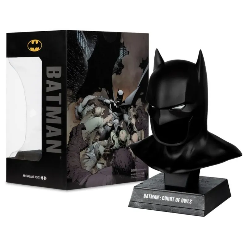 Online Réplica 1/3 Máscara de Batman La Corte de los Búhos 15 cm Regalos De Superhéroes Dc|Complementos Dc