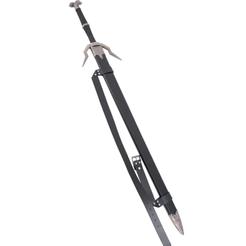 Outlet Réplica 1:1 The Witcher III espada de plata superior escuela del Lobo en acero Regalos Y Coleccionismo Para Gamers - Cosas De Videojuegos Míticos|Descuentos Gaming