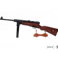 New Réplica Ametralladora MP41 Alemania 1940 con Correa de Piel Descuentos Gaming