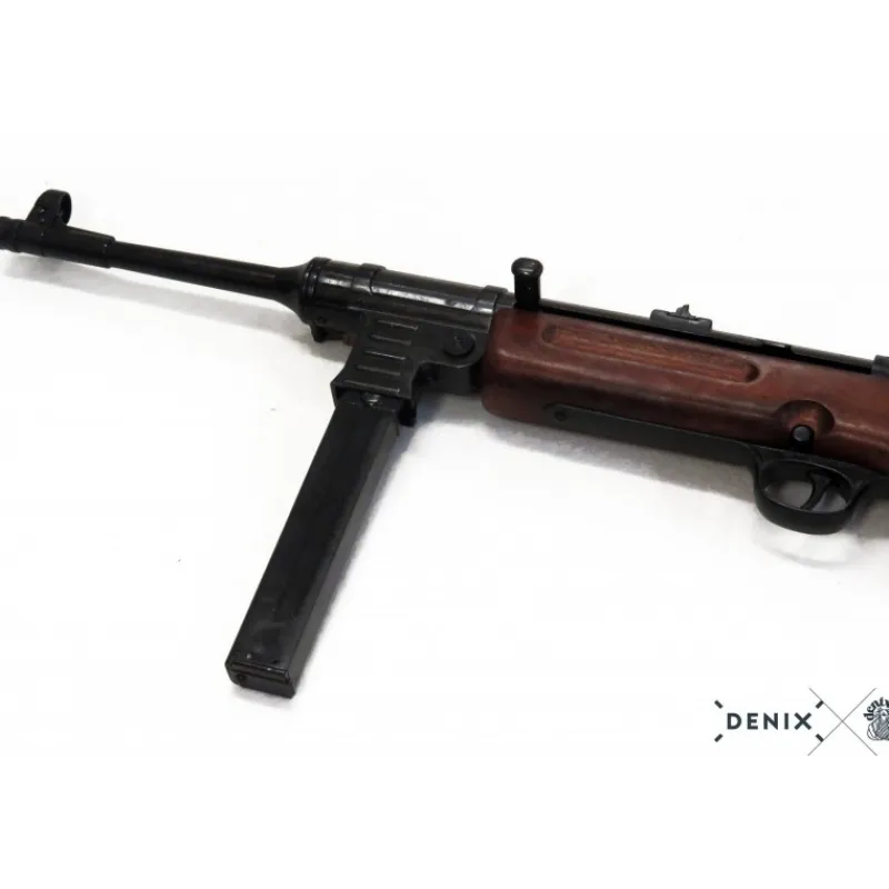 New Réplica Ametralladora MP41 Alemania 1940 con Correa de Piel Descuentos Gaming