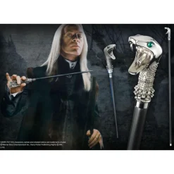 The Noble Collection Replicas Colección Harry Potter|Slytherin^Réplica Bastón y Varita Lucius Malfoy Harry Potter