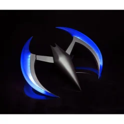 Neca Armas, Espadas Y Escudos Disfraces|Disfraces Dc^Réplica Batarang azul con luces Batman DC Comics