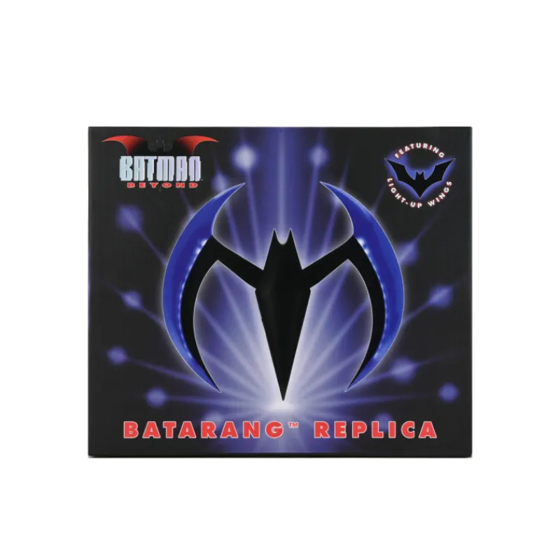Neca Armas, Espadas Y Escudos Disfraces|Disfraces Dc^Réplica Batarang azul con luces Batman DC Comics