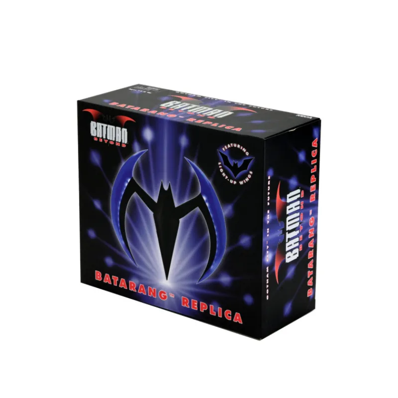 Neca Armas, Espadas Y Escudos Disfraces|Disfraces Dc^Réplica Batarang azul con luces Batman DC Comics